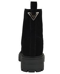 Guess Women's Syyan Front Zip Lug Sole Booties