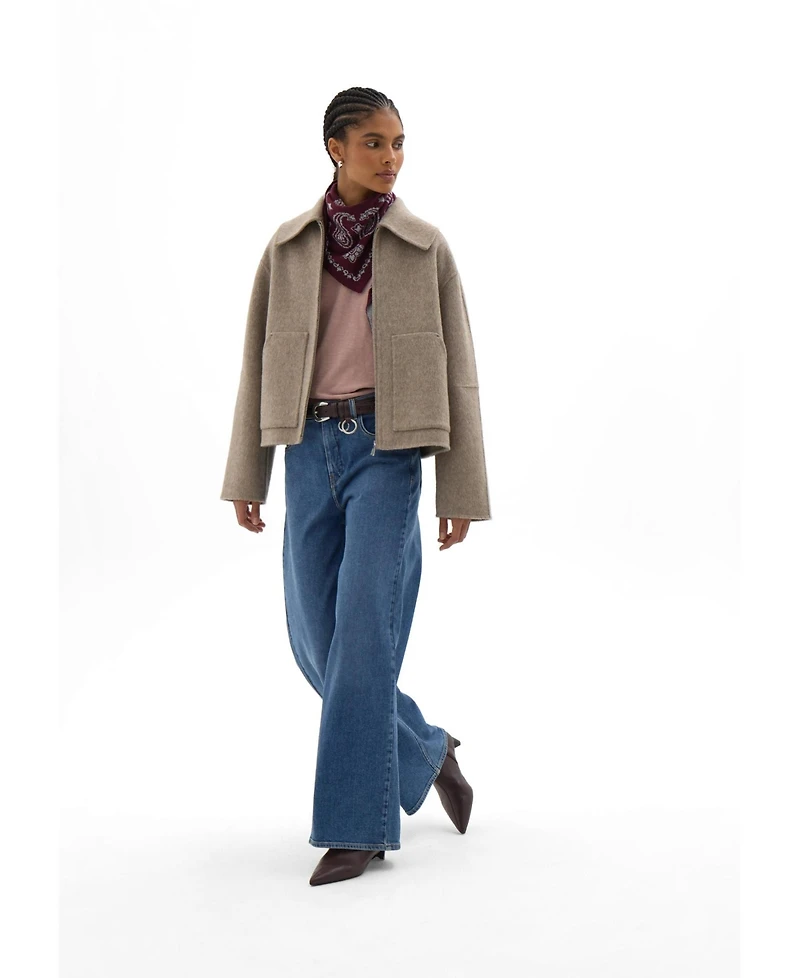 Hush Women's Nerise Double Faced Zip Jacket