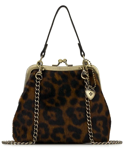 Patricia Nash Exotics Mini Laureana Chain Crossbody Handbag