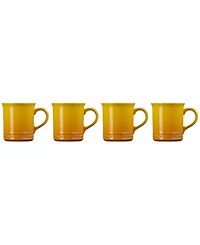 Le Creuset 14 oz. Stoneware Set of Four Coffee Mugs