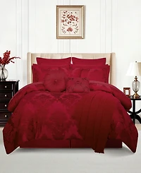Macy's Victoria Fade-Resistant 14-Piece Comforter Set, King