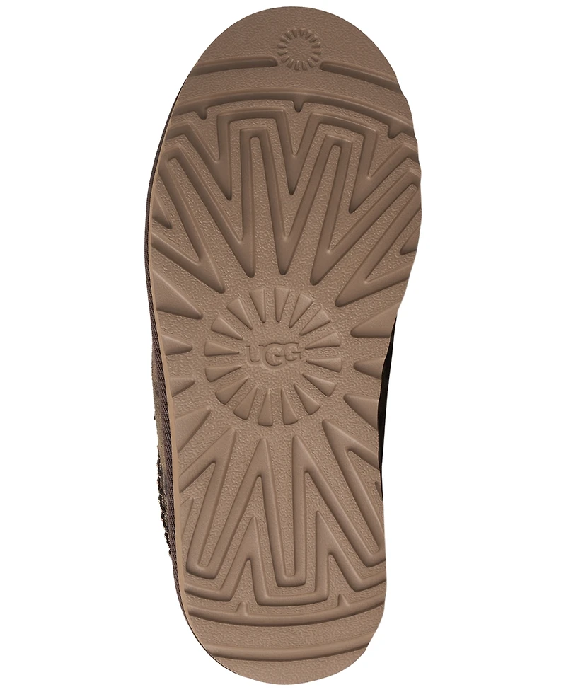 Ugg Women's Suede Tasman Spotted Slip-On Slippers