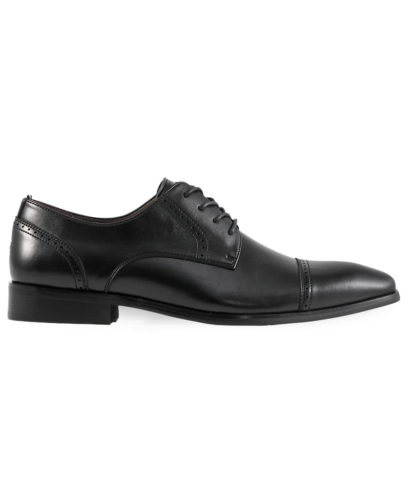 Tommy Hilfiger Men's Solven Cap-Toe Oxfords