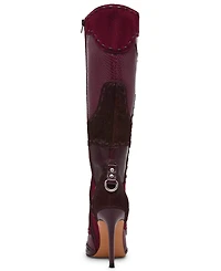 Steve Madden Women's Revive Studded Knee-High Novelty Dress Boots