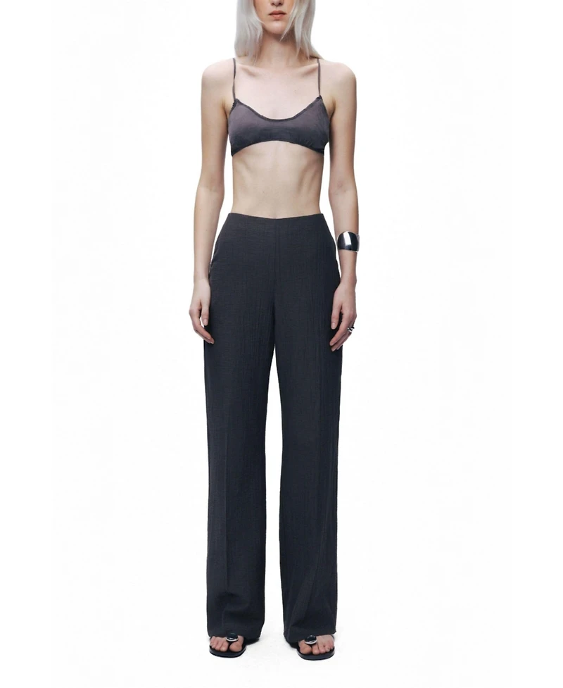 Nocturne Women's Wide Leg Fluid Pants