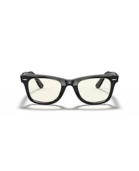 Ray-Ban Unisex Wayfarer Clear Evolve Photochromic Sunglasses, RB2140F