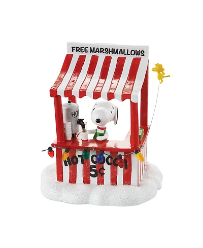Department 56 Peanuts Village Snoopy's Cocoa Stand