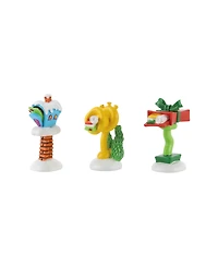 Department 56 Grinch Village, Who-Ville Wacky Mailboxes, Set of 3