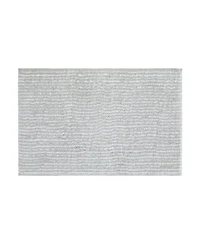 ienjoy Home Pinstripe Cotton Bath Mat, 24" x 17"