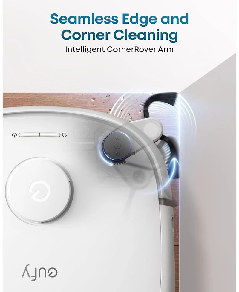 eufy All-in-One Robot Vacuum and Mop Combo E25 with Official Replacement Parts Kit,20,000 Pa Turbo Suction