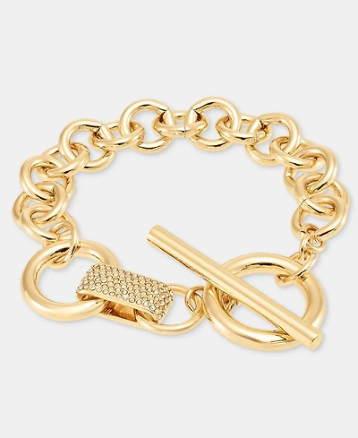 Dkny Pave Link Flex Bracelet