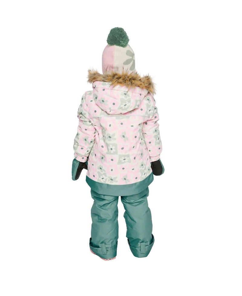 Deux par Toddler Girl 2T -5T Two Piece Discover Snowsuit