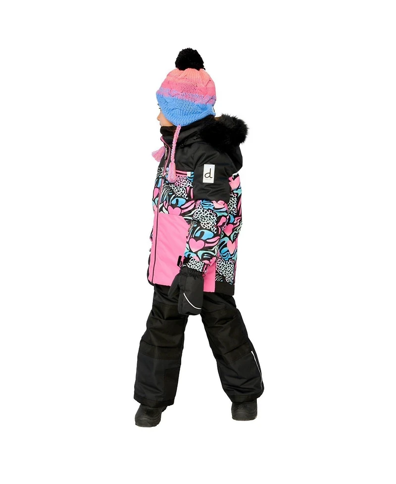 Deux par Little and Big Girl's (6-14) Two Piece Play Snowsuit