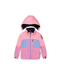 Deux par Toddler Girl 2T-5T Two Piece Play Snowsuit Colorblock with Pants