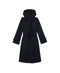 Reiss Women's Azura Hooded Insert Trench Coat