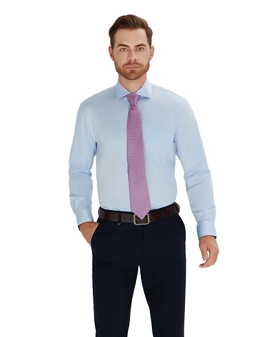 Club Room Men's Regular-Fit Solid Dress Shirt