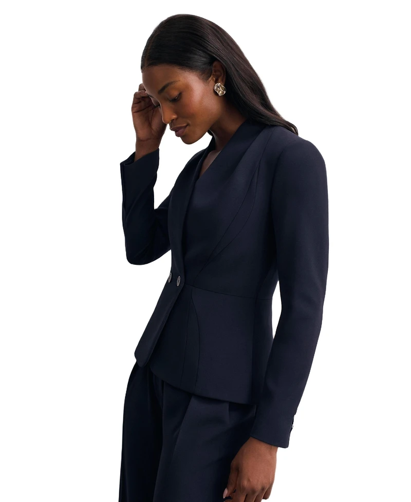 The Fold Women's Arno Clever Crepe Blazer