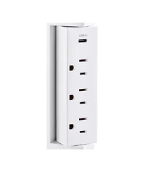 CyberPower 2400 Joule 6 Ac Outlet Wall-Tap Surge Protector for Usb Devices
