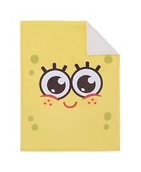 NoJo SpongeBob SquarePants Super Soft Sherpa Baby Blanket