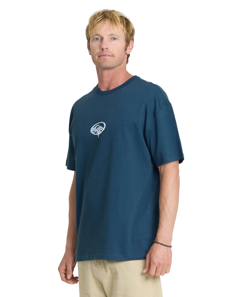 Quiksilver Men's Classic Graphic Crewneck T-Shirt