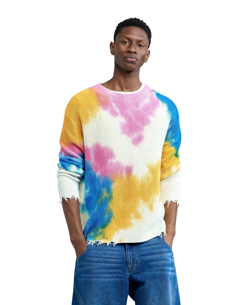 Desigual Men's Tie-dye sweater