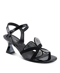 Azura Decorous Women's Ankle Strap with Suede Upper