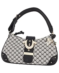True Religion Multi-Strap Denim Shoulder Bag