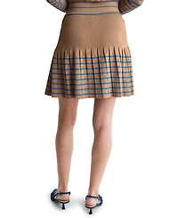 Bcbg Women's A-Line Pull-On Mini Sweater Skirt