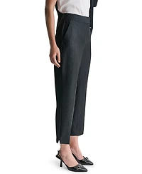 Bcbg Women's High-Rise Wide-Leg Full-Length Pants
