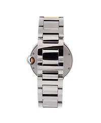 Pre-Owned Cartier Ballon Bleu de Cartier Automatic Watch in Stainless Steel and Rose Gold with Diamond Markers 36mm