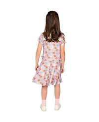 Deux par Deux Toddler (2T-5T) Short Sleeve Jersey Dress