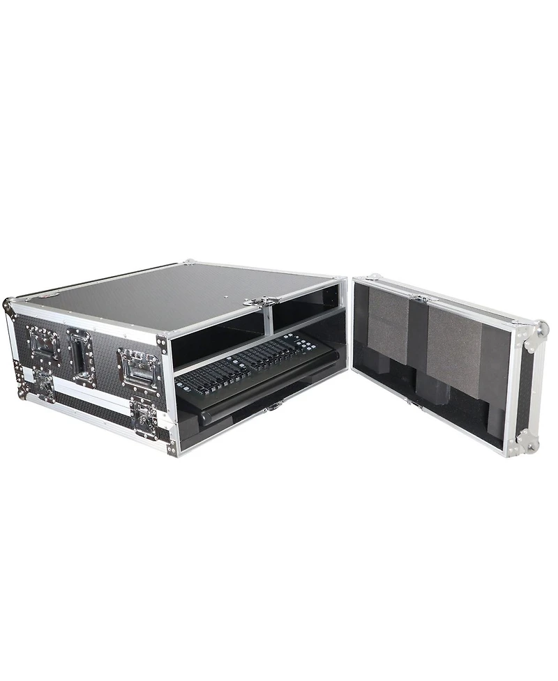 ProX Xs-BX32CDHW Ata-300 Style Flight Road Case with Doghouse and Wheels for Behringer X32