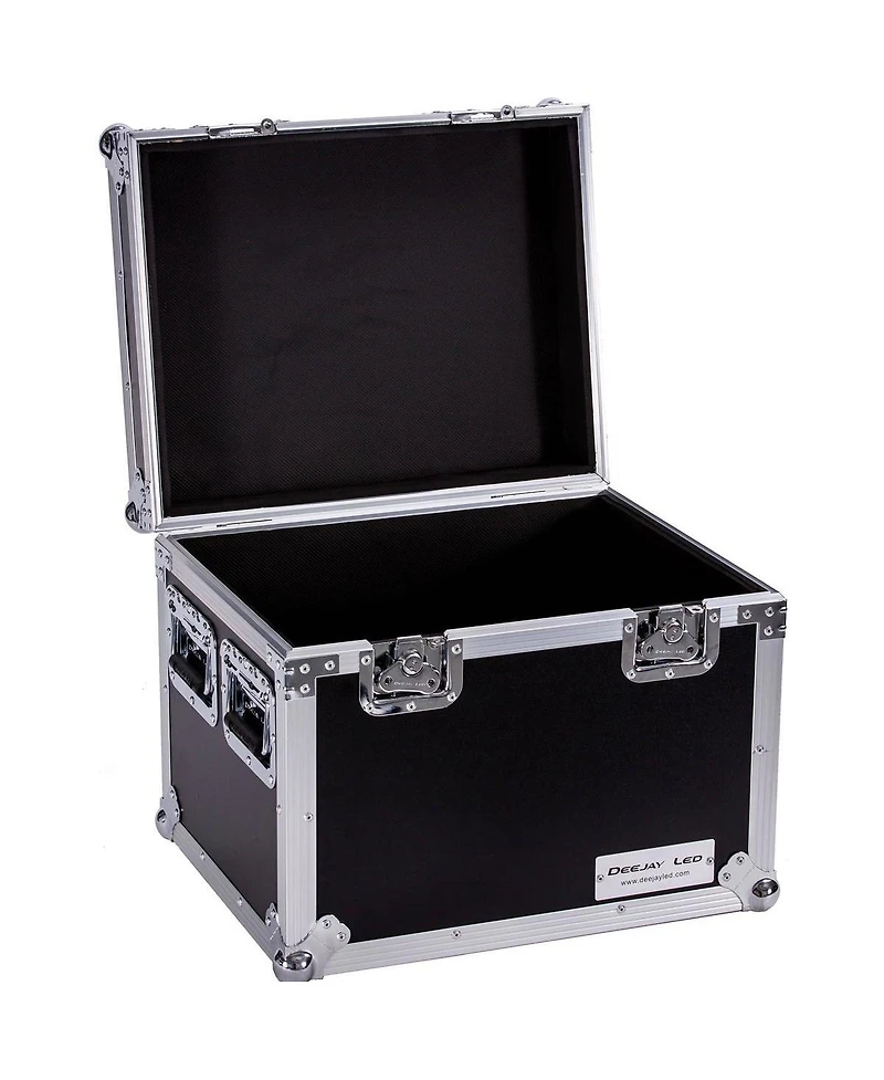 Deejay Led Fly Drive Utility Trunk Case 21 X17X 17 inches with Caster Board
