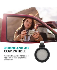 Movo Photo DoubleMic-di Cardioid Dual Condenser Microphone for Apple iPhone/iPad