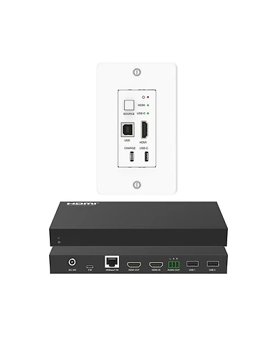 Dvdo Dvdo-rs-2 4K HDBaseT Wall Plate Extender, Decora-Style