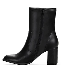 Style & Co Women's Ritaa Round Toe Dress Booties Macy's Exclusive