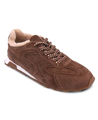 Ash Women's Kasar Fur Lace-Up Sneakers