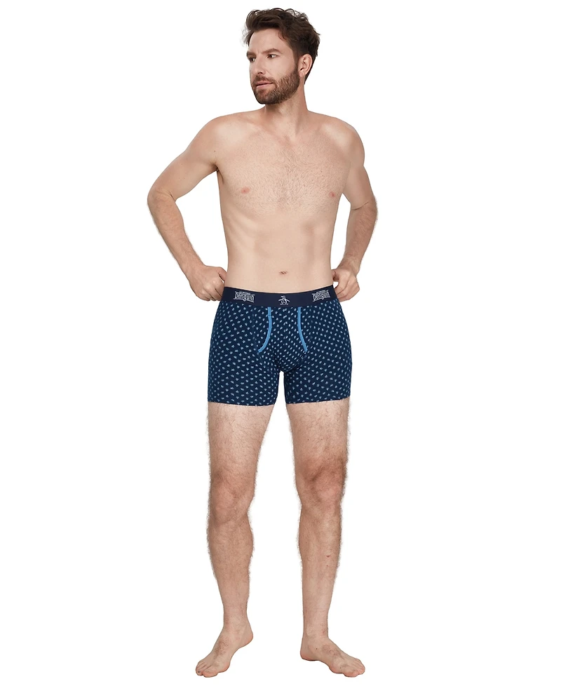 Original Penguin Men's Supersoft Contour Boxer Briefs