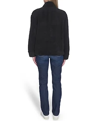 Nautica Women's Zip-Front Stand Collar Jacket