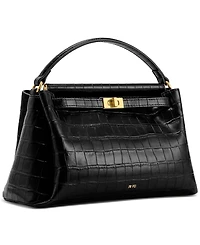 Jw Pei Carmen Embossed Pattern Small Top Handle Satchel Handbag