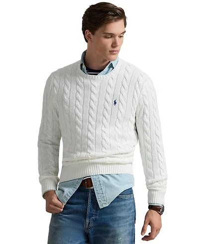 Polo Ralph Lauren Men's Cable-Knit Cotton Sweater