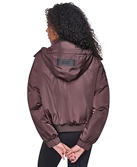Dkny Sport Women's Hooded Oversized Jacket
