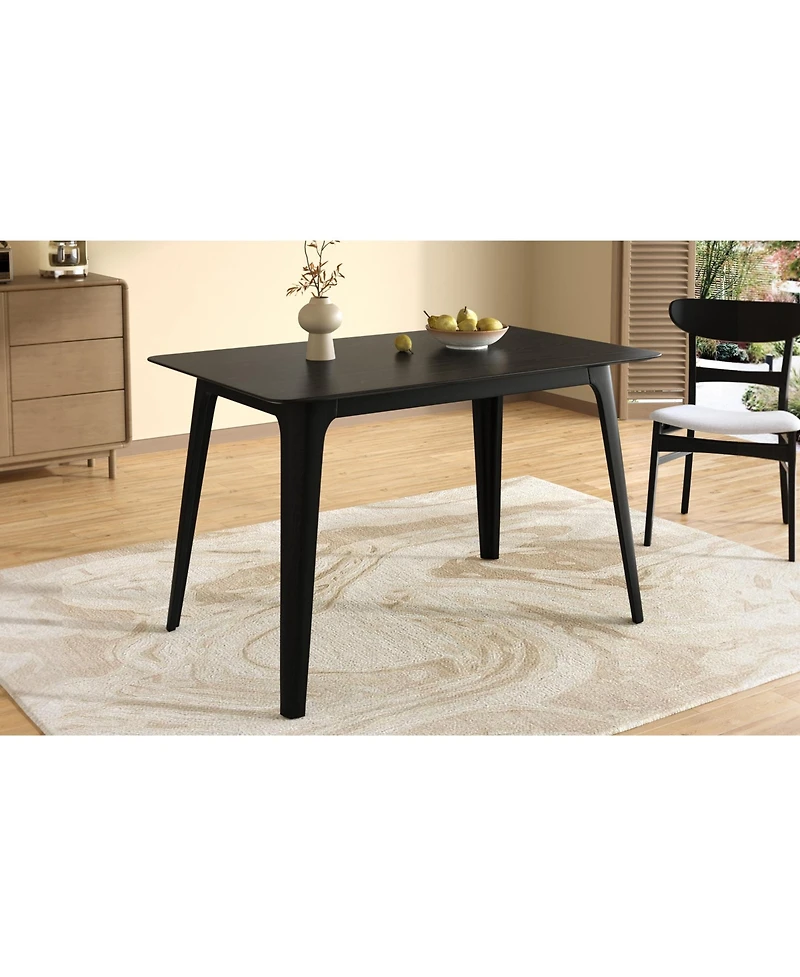 Streamdale Furniture Dining Table Solid Wood Legs