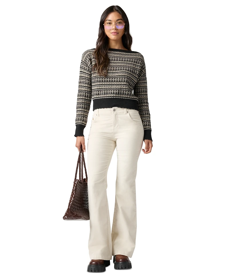 Florence By Mills Junior's Full-Length Corduroy Flare Leg Pants