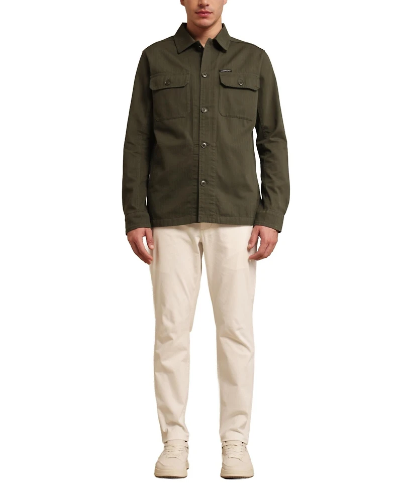 Members Only Men's Shirt Jacket