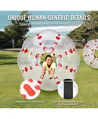Vevor Inflatable Bumper Ball 1-Pack Pvc Sumo Zorb Ball for Teen
