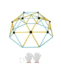 Vevor Climbing Dome 6FT Geometric Dome Climber Jungle Gym for Kids 3-9 Years