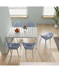 Streamdale Furniture Light Chairs and Table Set