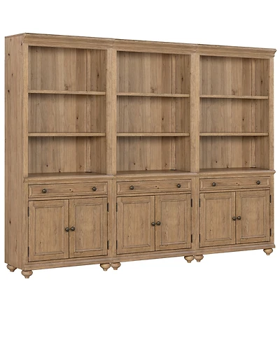 Willowmere 3-Piece Bookcase Set, Macy's Exclusive