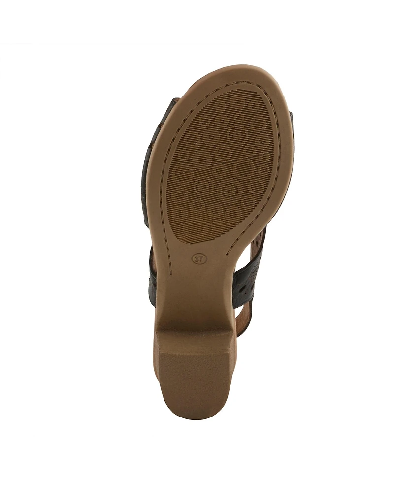 Spring Step Women's Kovach Slingback Sandal with Buckle Closure
